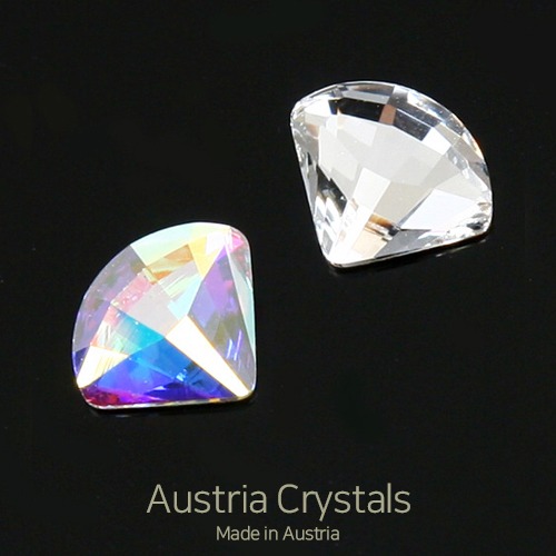 오스트리아 크리스탈  2714 팬 플랫백 스톤 (다이아몬드 크리스탈)