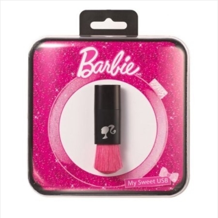 [기획한정] 바비 USB_8G Pinkie(화이트바디에 핑크브러쉬제품)