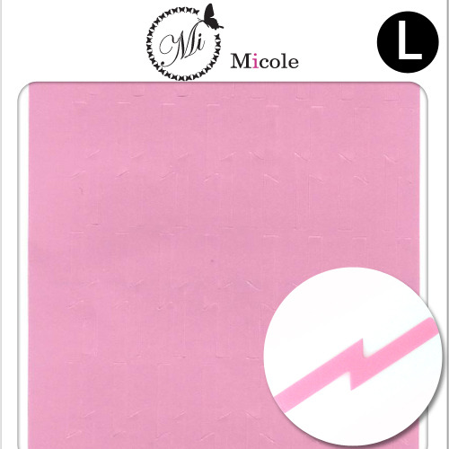 [Micole]미콜 씬 네일스티커(대) 팁가이드 번개